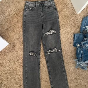 Black Pacsun Mom Jeans